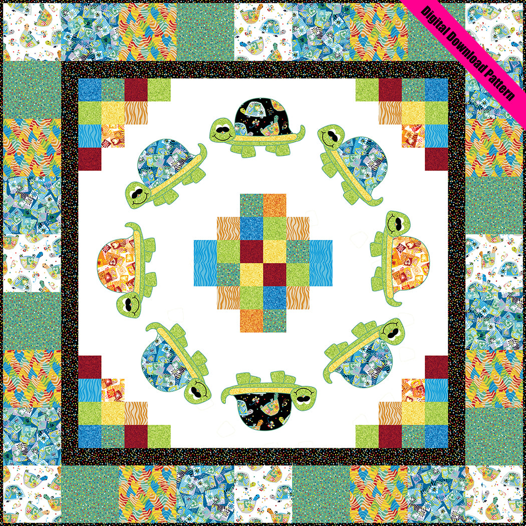 Totally Turtles Quilt Pattern