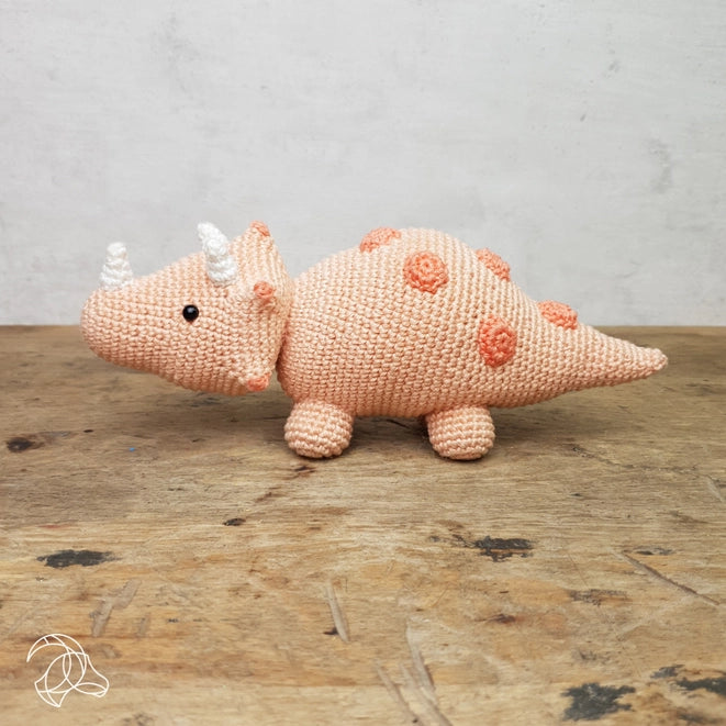 Triceratops - Crochet Kit