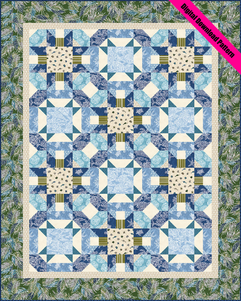 Turtle Beach Quilt Pattern