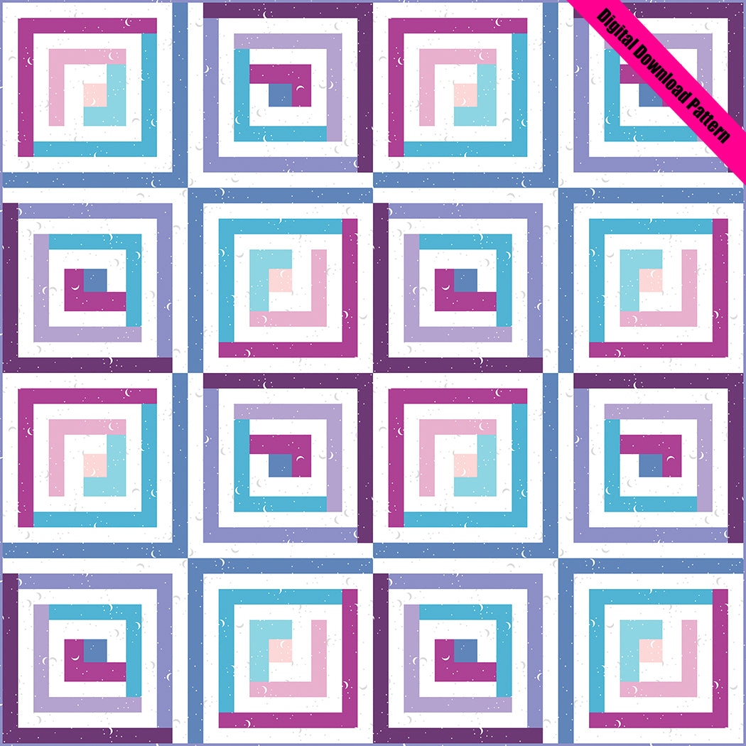 Twilight Maze Quilt Pattern