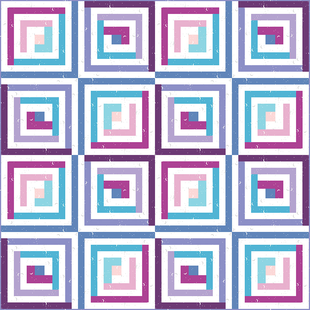 Twilight Maze Quilt Pattern