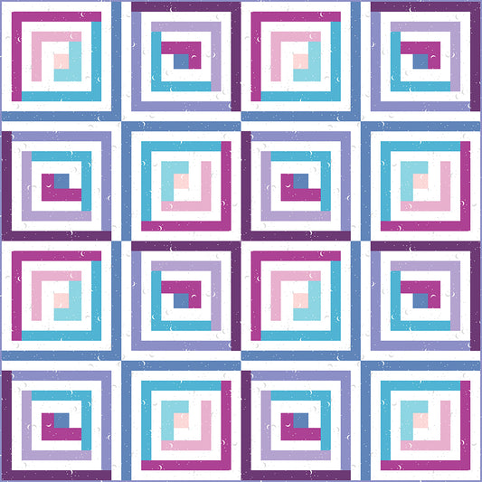 Twilight Maze Quilt Pattern
