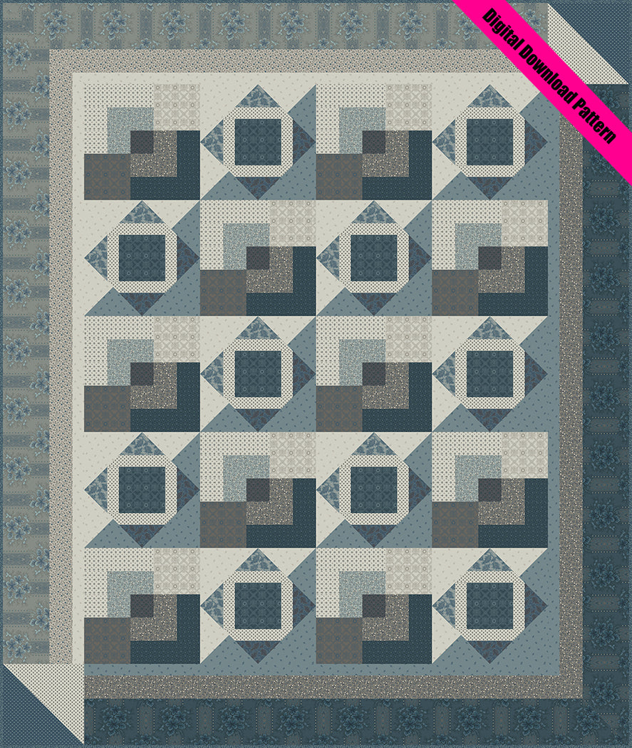 Twilight to Midnight Quilt Pattern