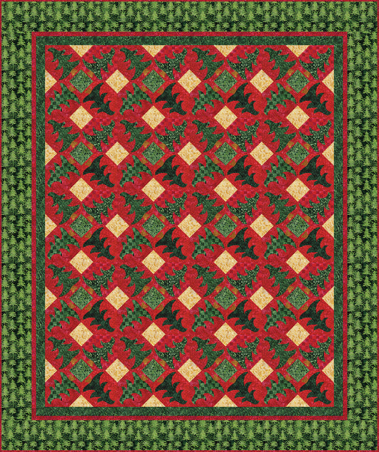 Twirling Trees Quilt Pattern