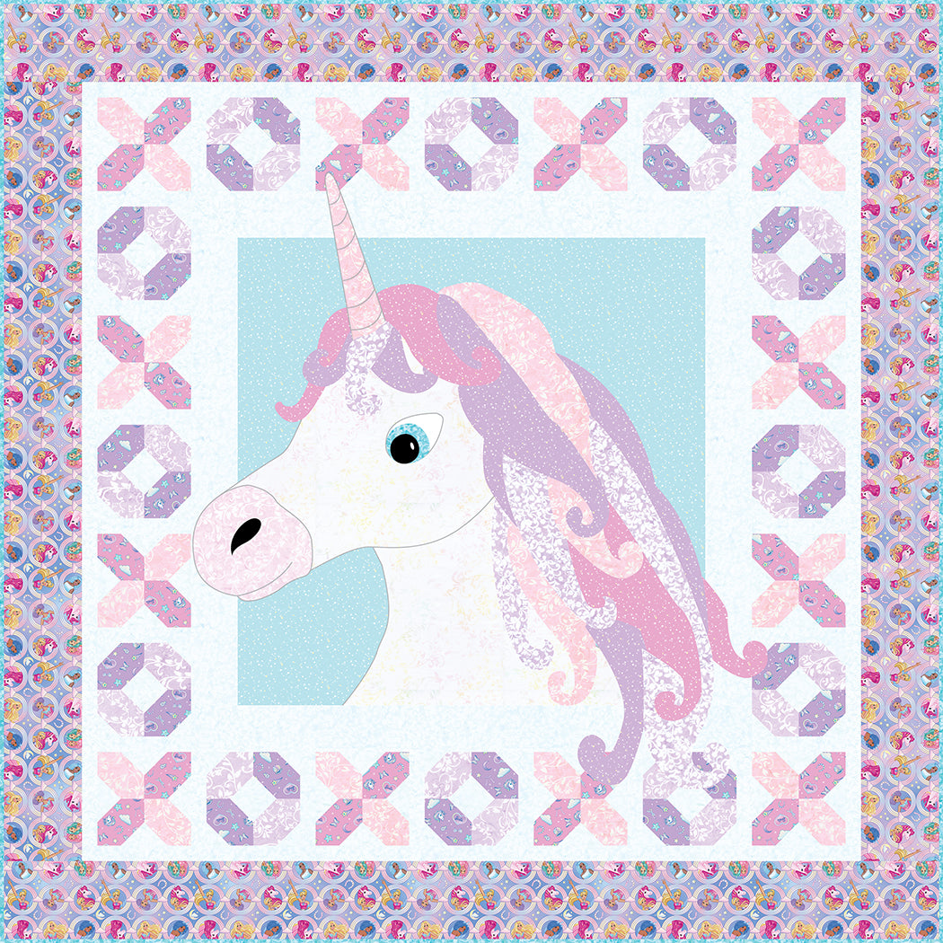 Unicorn Kisses II Quilt Pattern