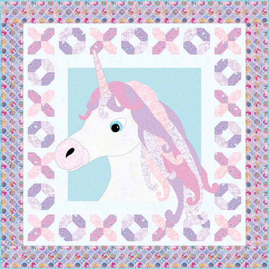 Unicorn Kisses II Quilt Pattern