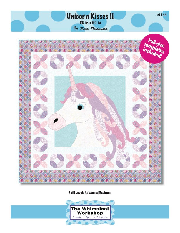 Unicorn Kisses II Quilt Pattern