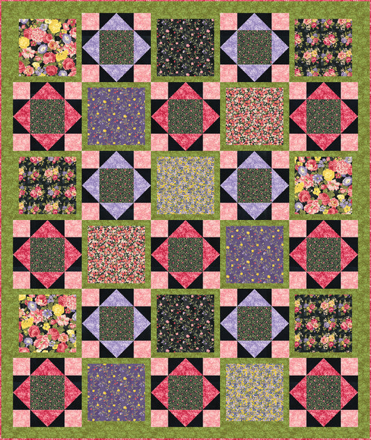 Vintage Blossom Wall - Pattern