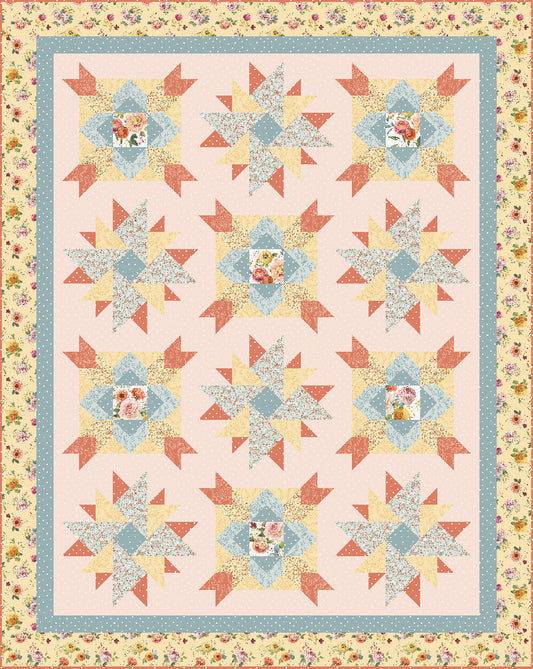 Vintage Blooms II Quilt Pattern