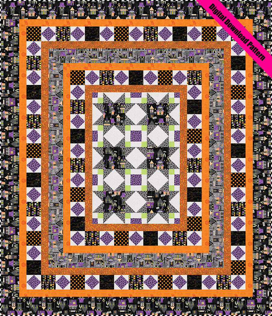 Witch Way to Candy Quilt Pattern