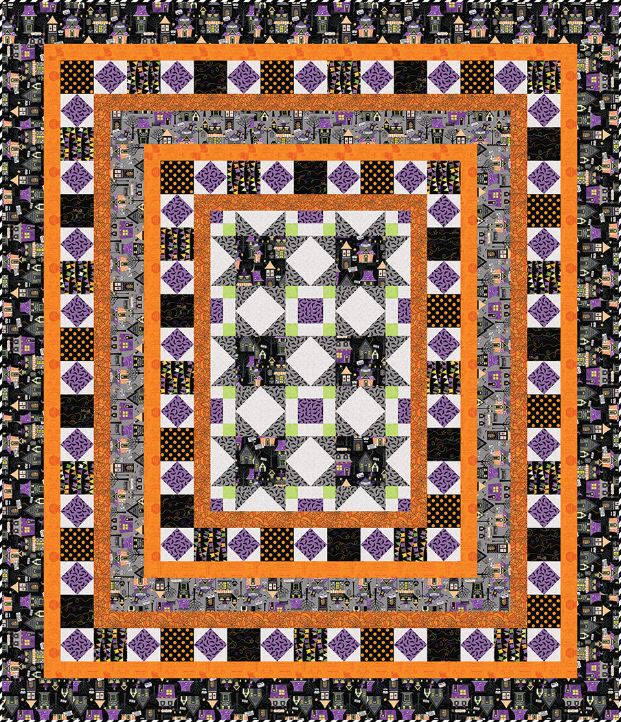 Witch Way to Candy Quilt Pattern