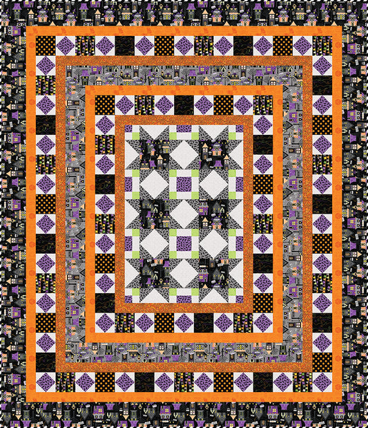 Witch Way to Candy Quilt Pattern