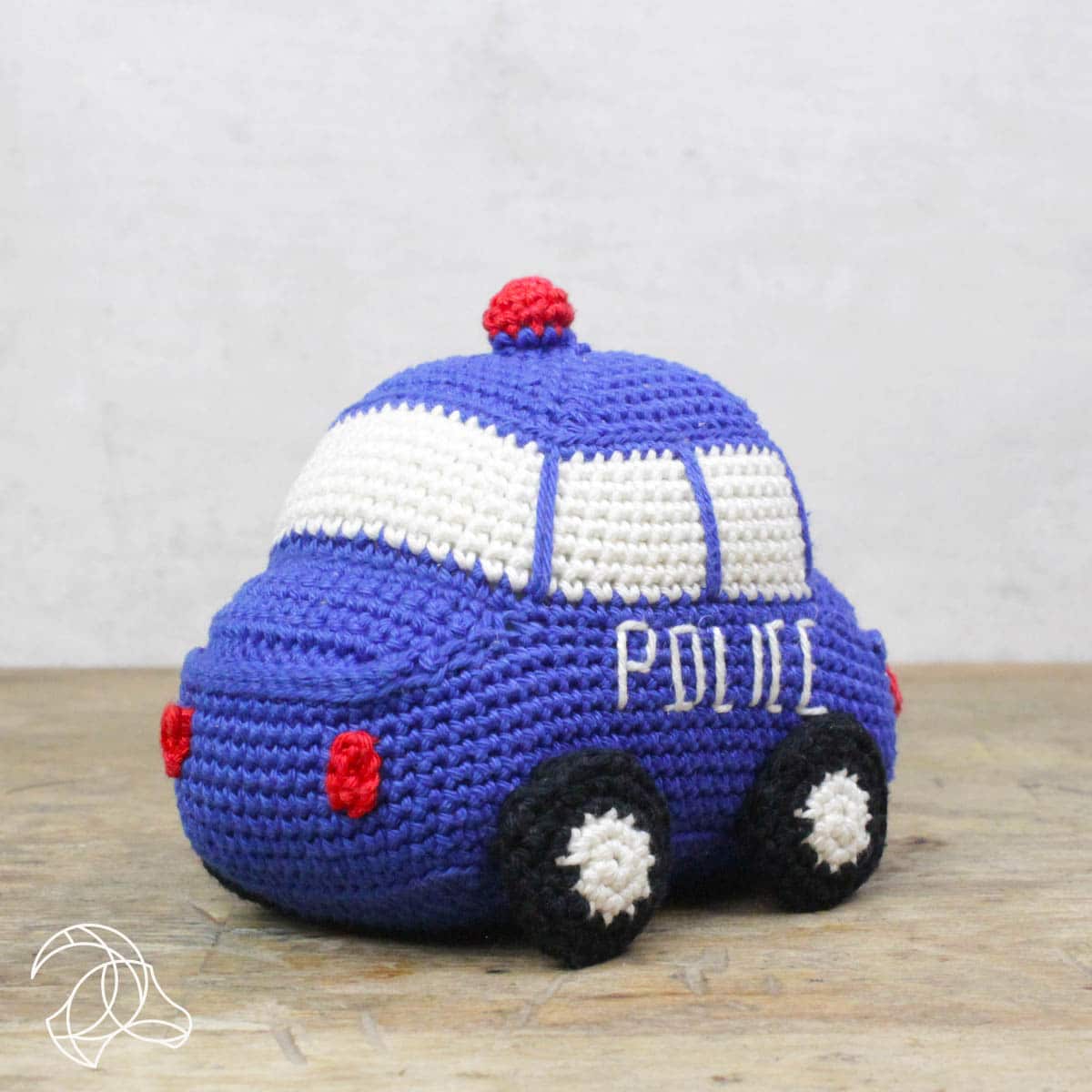 DIY Crochet Kit - Police Car