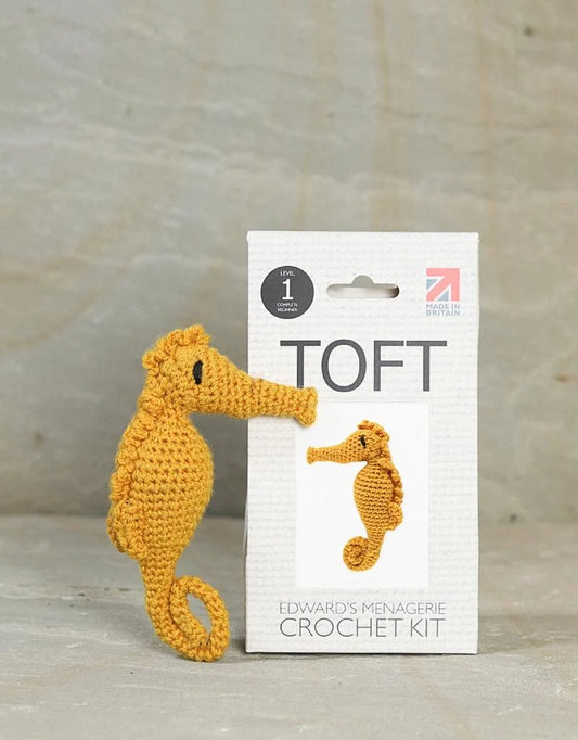 Mini Blanche the Seahorse - Crochet Kit