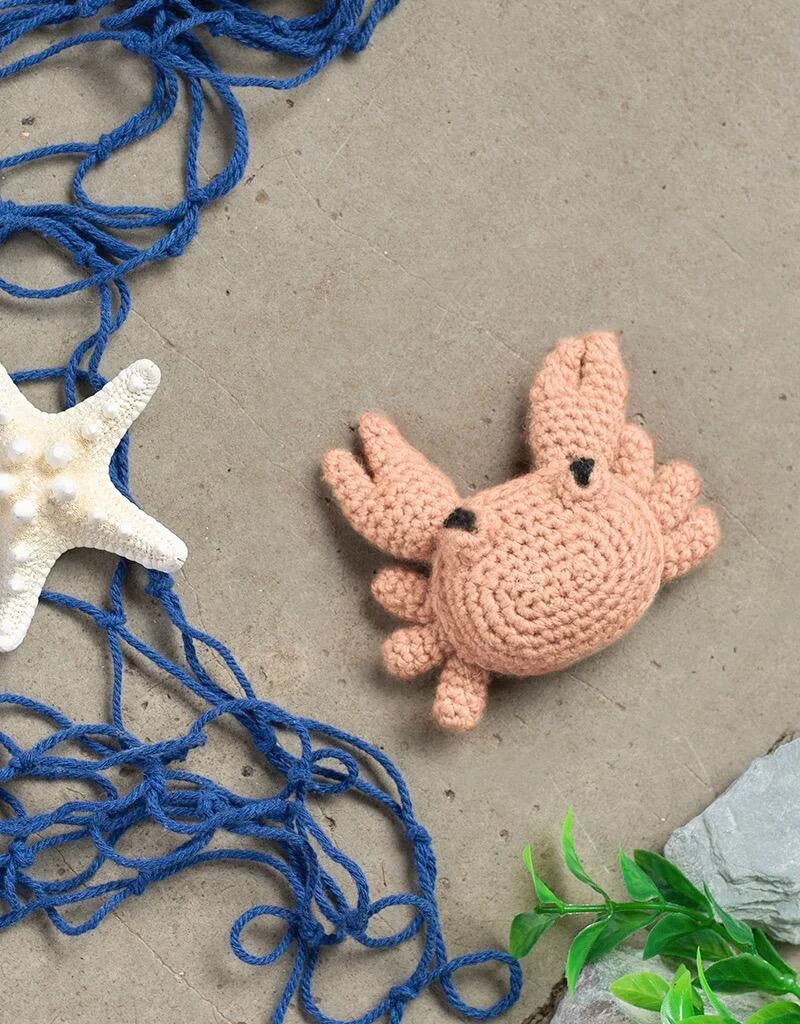 Mini Cedric the Crab - Crochet Kit