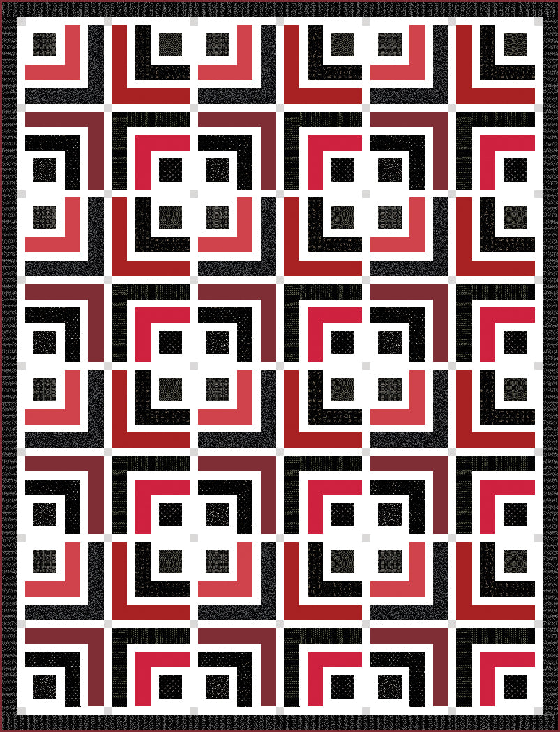 4-Square Quilt Pattern - Perfect for Advanced Beginners | The Whimsical ...