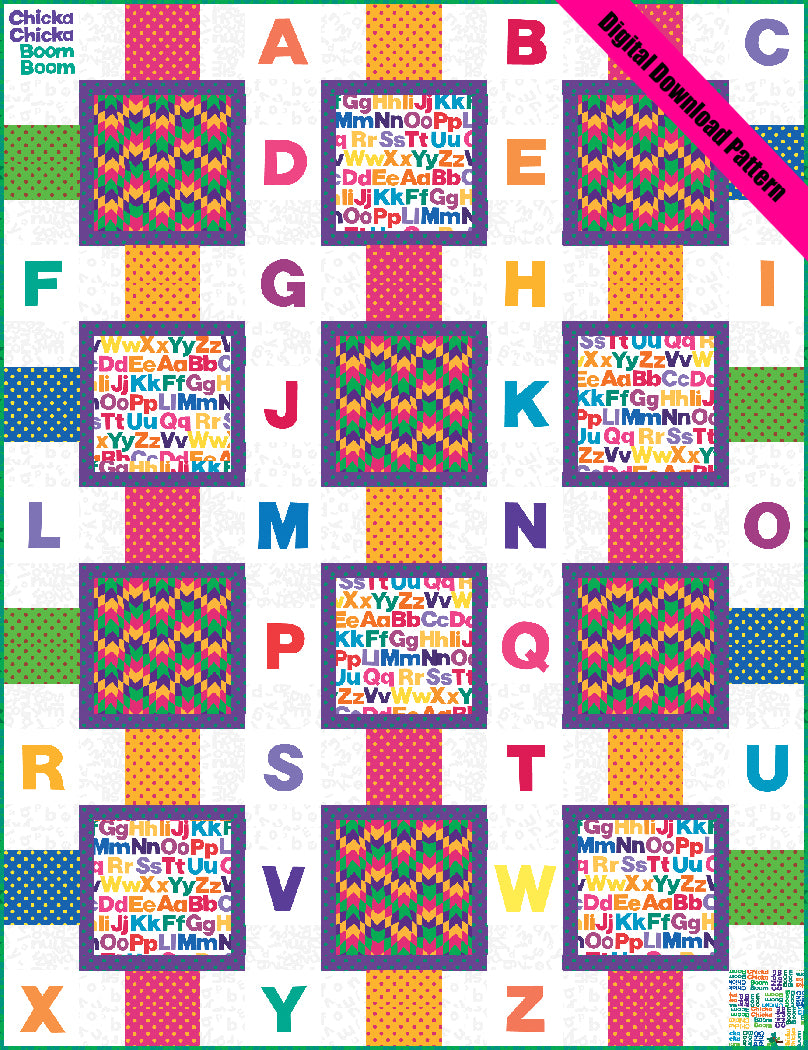 Alphabet Soup - Digital Download Pattern