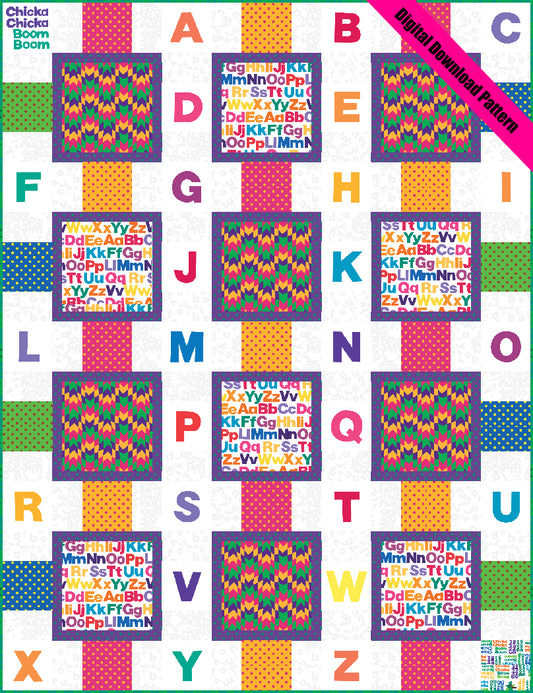 Alphabet Soup - Digital Download Pattern