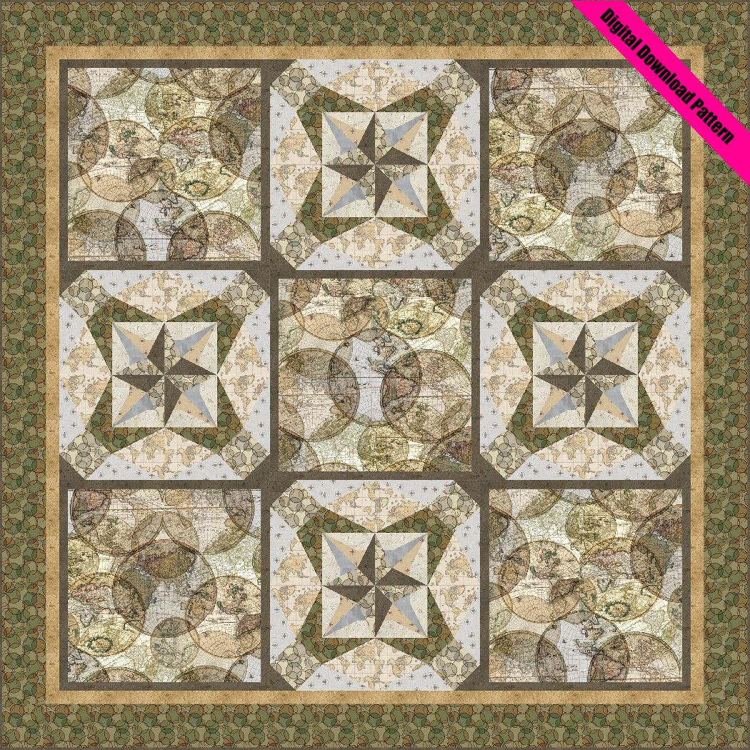 Around the World - Digital Download Pattern