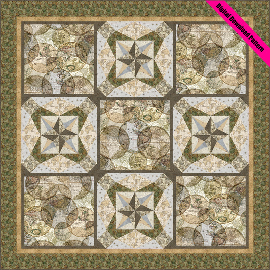 Around the World - Digital Download Pattern