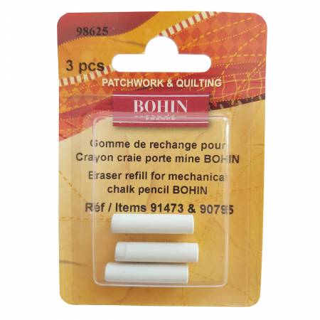 Bohin Replacement Erasers for the Bohin Mechanical Pencil #91473 (sold separately)
