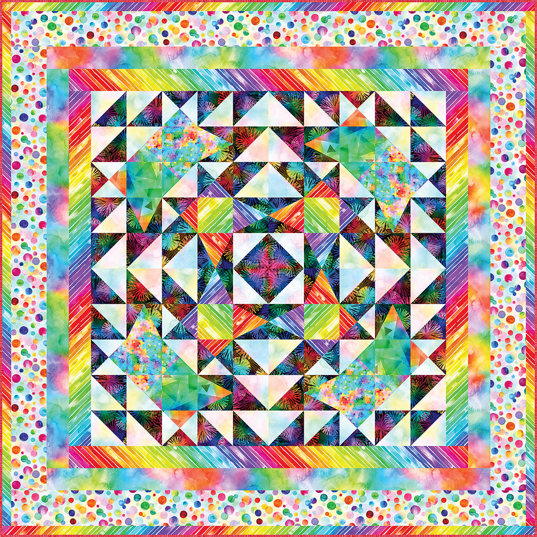 Burst of Color - Pattern