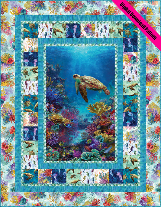 Colors of the Sea - Digital Download Pattern