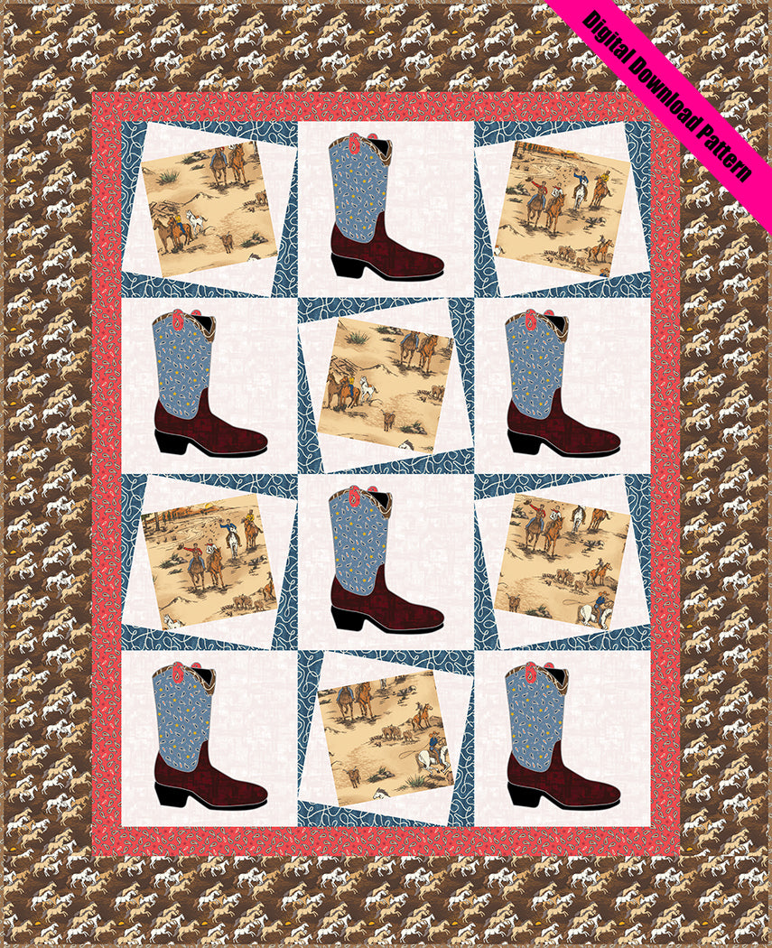Cowboy Memories II - Digital Download Pattern