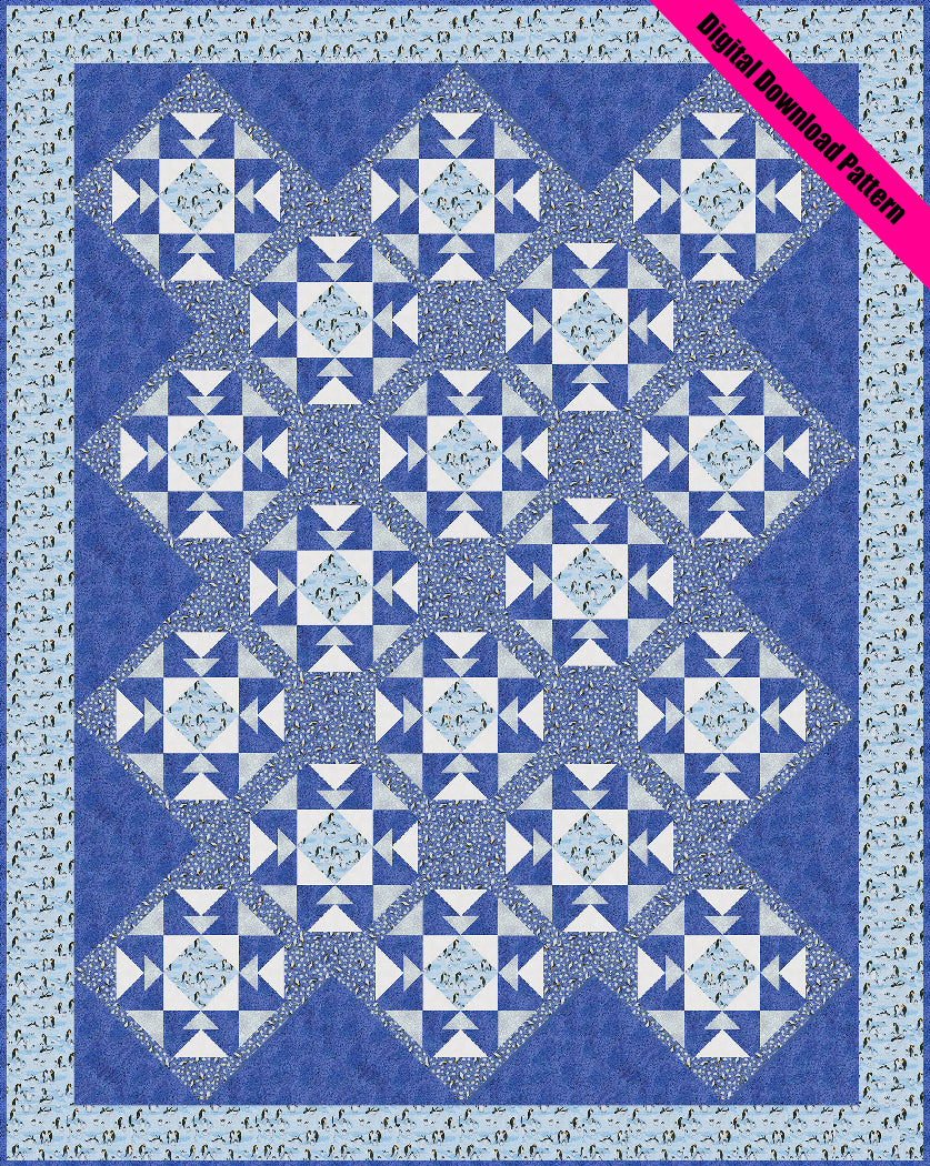 Falling Snow - Digital Download Pattern