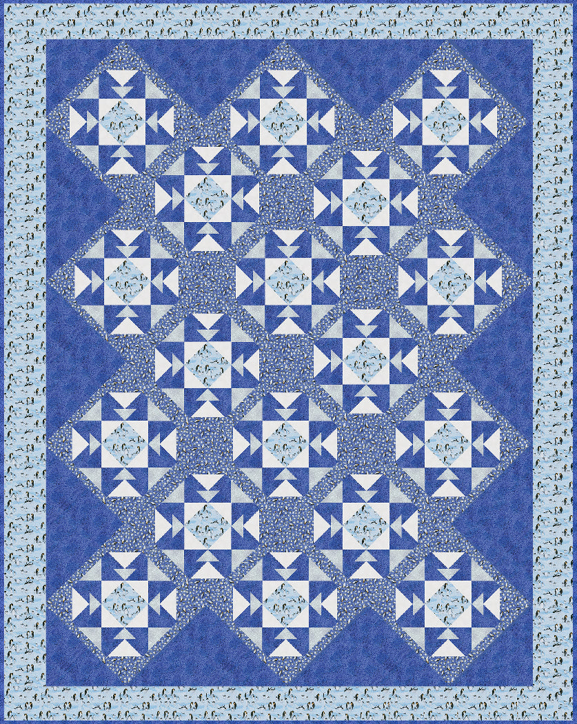 Falling Snow - Pattern – The Whimsical Workshop LLC