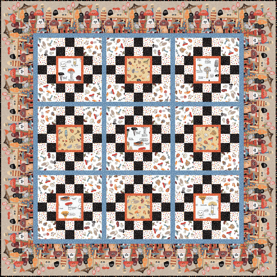 Funky Fungi - Pattern