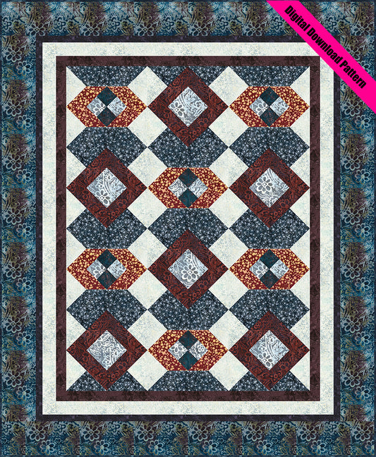 Indigo & Copper - Digital Download Pattern