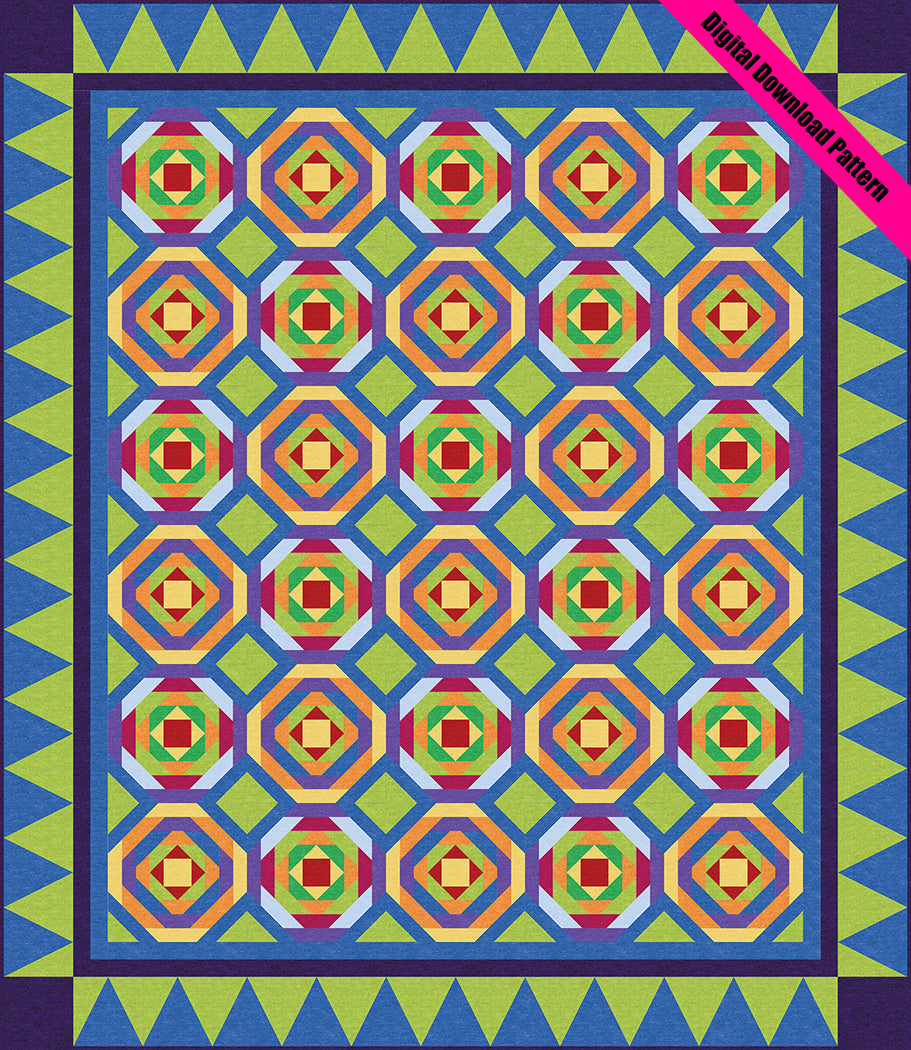 Jelly Bean Blast II - Digital Download Pattern