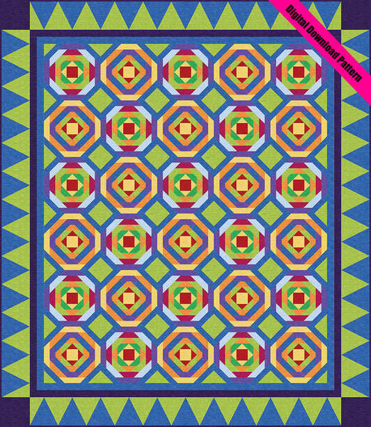 Jelly Bean Blast II - Digital Download Pattern