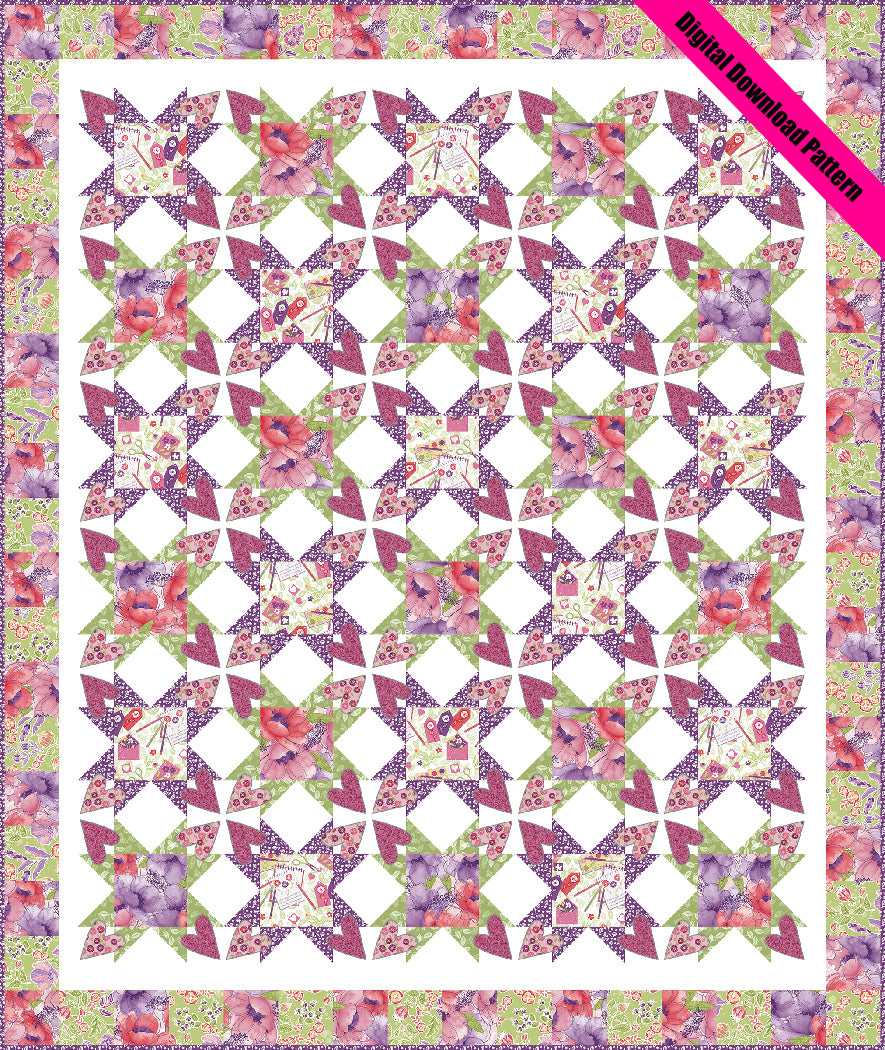 Loves Me ... Loves Me Not - Digital Download Pattern