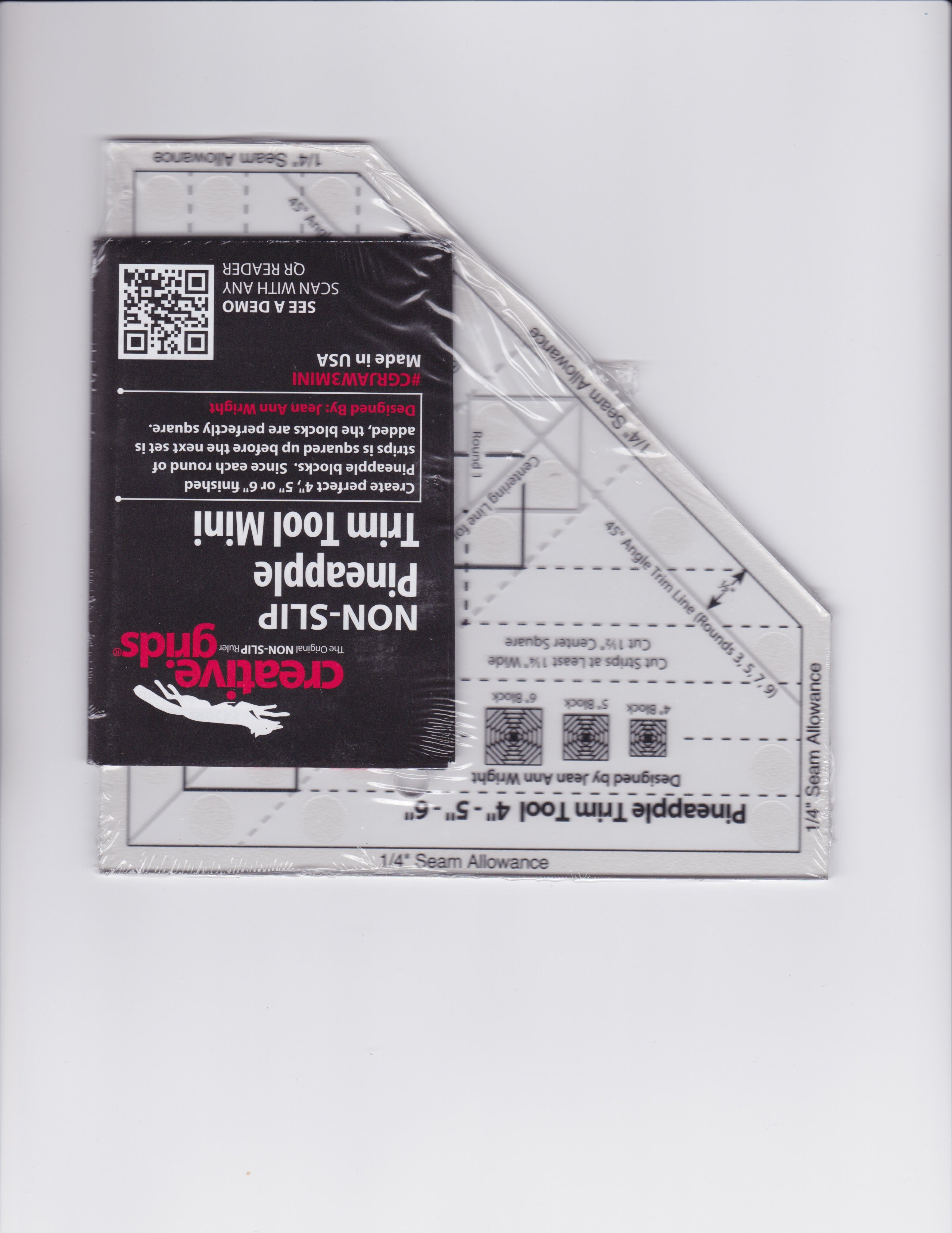 Creative Grids Mini Pineapple Trim Tool Quilt Ruler – The Whimsical ...