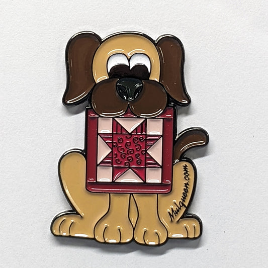 Enamel Pin - Studio Buddy (Puppy)