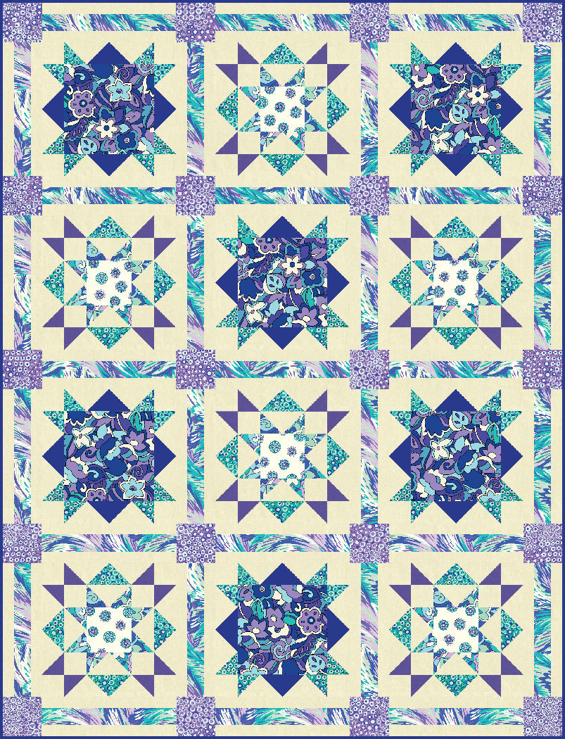 Peacock Garden - Pattern
