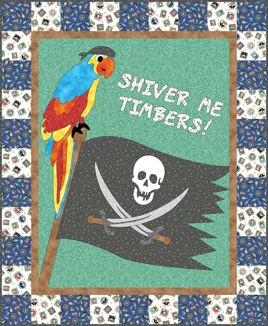 Shivered Pattern Shiver Me Timbers - Pattern – The Whimsical Workshop LLC