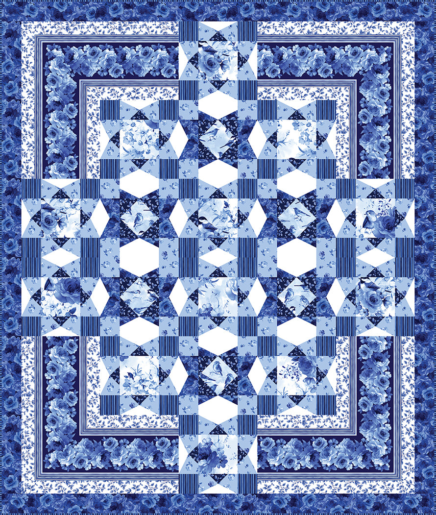 The Blue Muse - Pattern