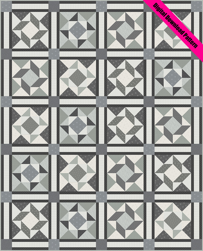 Twenty Shades of Gray - Digital Download Pattern