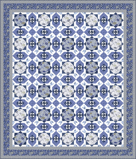 Vintage Blues - Pattern