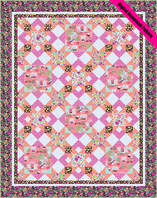 Wall Flowers - Digital Download Pattern