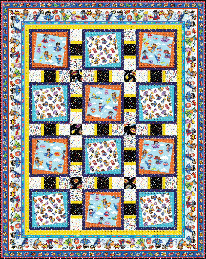 You Are My Superhero - Pattern